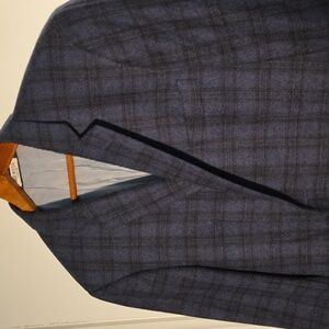Todd Snyder Gray Check Sport Coat 44R Perfect Condition